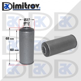 Тампон Ø 12 х Ø 27 х 68/60 mm